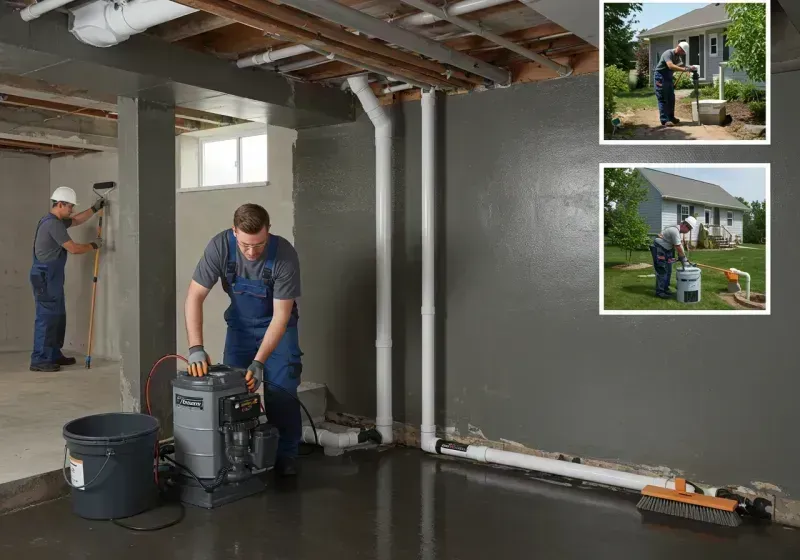 Basement Waterproofing and Flood Prevention process in Quincy, CA